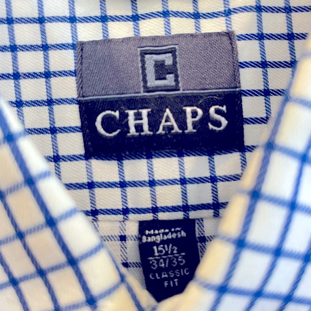 Chaps Button Down L - image 5